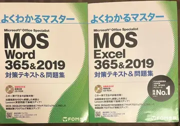 완벽 이해 마스터 MOS 365&2019 대비 텍스트&문제집 2권 세트