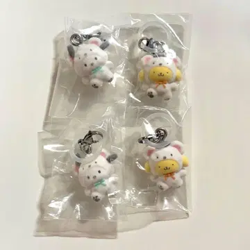 산리오 가챠가챠 메지루시 후와후와 스노우 폼폼푸딩 포차코