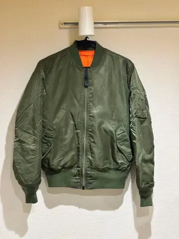 알파 MA-1 플라이트 자켓 올리브
