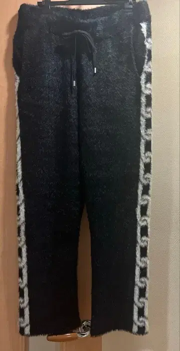 샤기 니트 팬츠