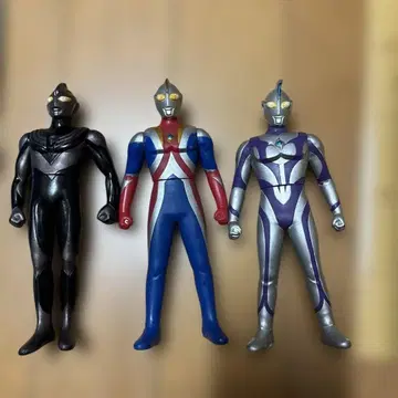 울트라맨 피규어 3체 세트