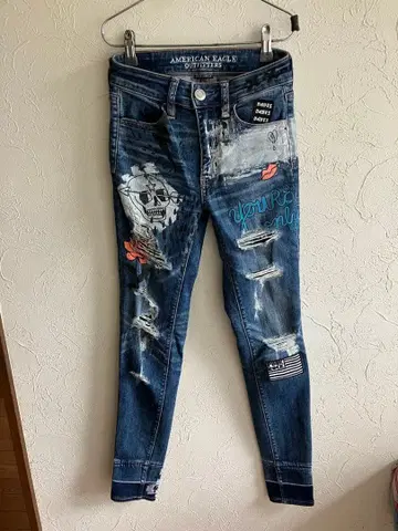 AMERICAN EAGLE OUTFITTERS 슈퍼 스트레치 데님