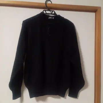 초특가 닥스 (CHOYA) 블랙 헨리넥 스웨터 sizeM