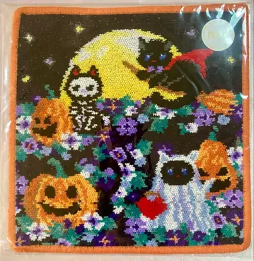 [ 새상품 미개봉 ] 페이러 손수건 할로윈 캣