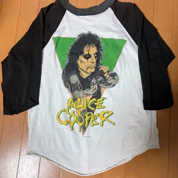앨리스 쿠퍼 투어 t셔츠 빈티지