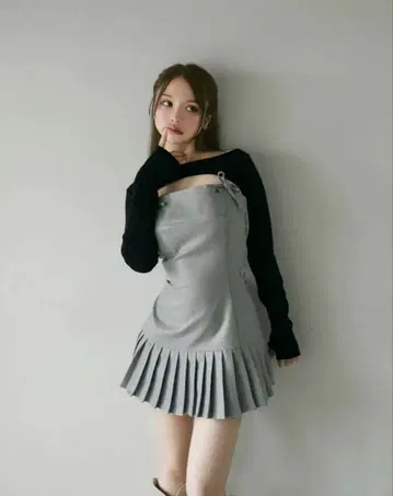 ANDMARY Karen knit set mini dress S
