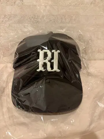 [ 새상품 ] rin / Big Digital rin 로고 캡 블랙