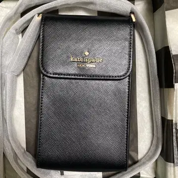 케이트 스페이드 스마트폰 숄더 블랙 검정 세로형 숄더