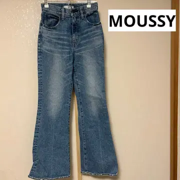 MOUSSY 데님 청바지 사이즈 25 메루카리 택배로 발송합니다