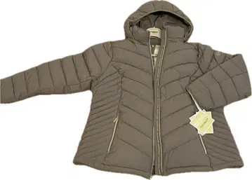 새상품 MICHAEL KORS 2XL 다운 자켓 후드 수납 가방 포함