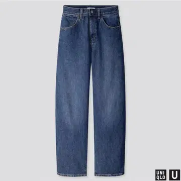 유니클로 와이드 핏 커브 청바지 28 (71cm)