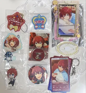 스오우 츠카사 아크릴 스탠드 아크릴 키링 캔뱃지