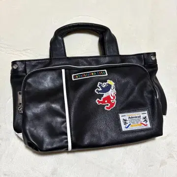 y111915 Admiral 핸드백 토트백 블랙 라이온