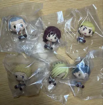 G상 쵸코놋코 피규어 6개 세트 진격의 거인 제일복권