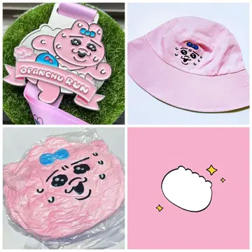 빤쮸토끼 대만 한정판 로드 레이스 마라톤 새상품 3점 세트 덤 포함