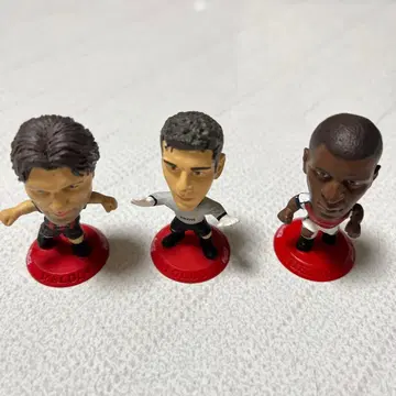 코카콜라 덤 축구 선수 피규어 3개