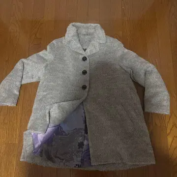 P Nu 그레이 체스터 코트