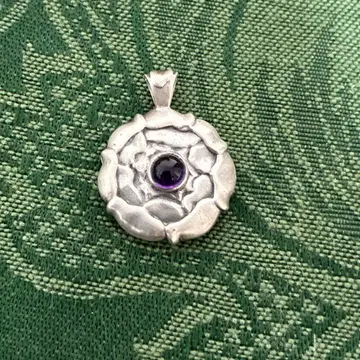 조지 젠슨 탄생석 펜던트 자수정 2월