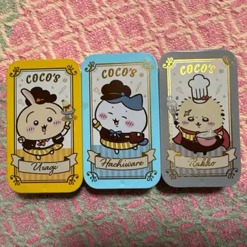 치이카와 (먼작귀) 코스 코스 슬라이드 케이스 3개 세트