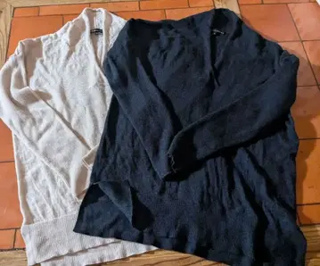 23구 긴팔 니트 2색 세트 38 사이즈