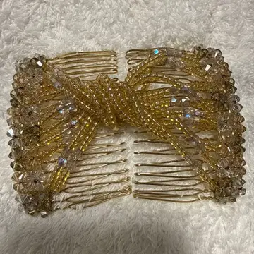 컴플렉스 비즈 헤어 액세서리