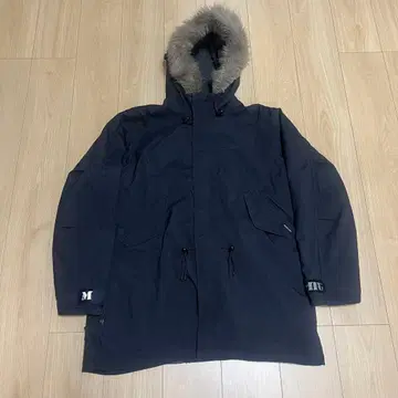 montage 00's 고어 윈드스토퍼 모즈 코트 Y2K 우라하라