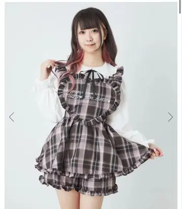 Ank Rouge 하트 에이프런 셋업