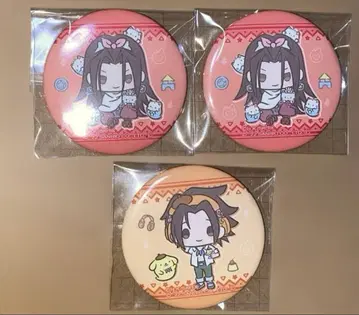 샤먼킹 산리오 캔뱃지 하오 아사쿠라 요 개성