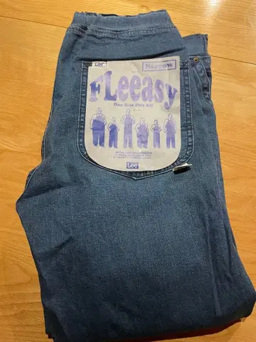 미사용 새상품 택 포함 빅사이즈 Lee fLeeasy 내로우핏