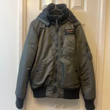 ALPHA INDUSTRIES TA1330 076 후디드 리브 자켓