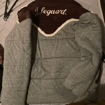 라이프가드 플리스 안감 후드티