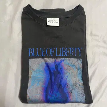 쿄모토 타이카 BLUE OF LIBERTY 티셔츠