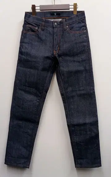 유니클로 +J 질 샌더 셀비지 청바지 W28