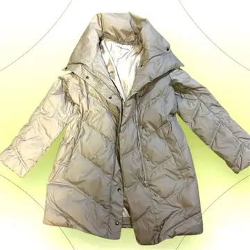 파오데로 다운 코트 베이지 9호