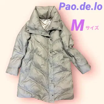 새상품급 Pao.de.lo 파오데로 다운 코트 베이지