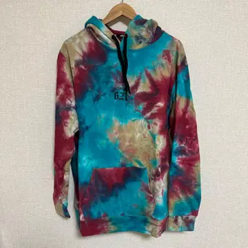 LEFTFLAR 타이 다이 패턴 후드티 L 사이즈