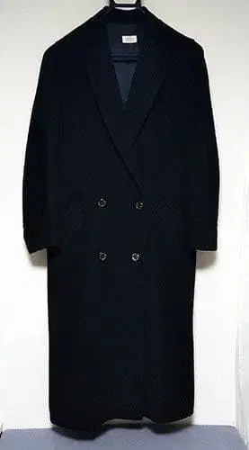 BARTH 캐시미어 100% 코트 블랙 사이즈: M 중고 새상품급