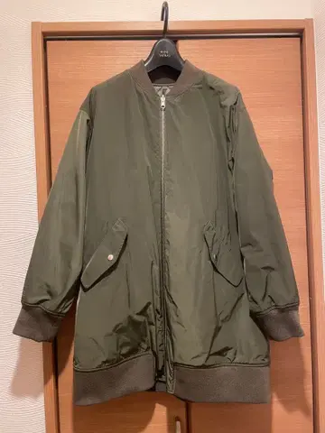 프레임워크 롱 리버서블 MA 1 카키 38