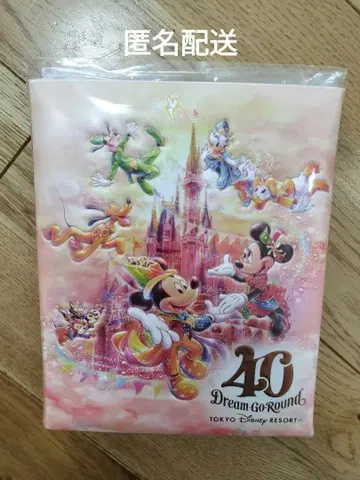도쿄 디즈니 리조트 40주년 수베니어 메달 케이스 컬렉션 북