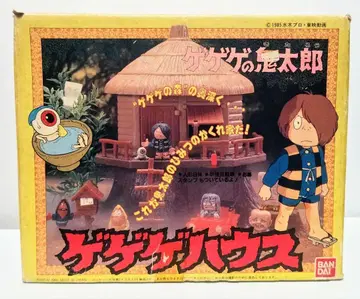 게게게의 키타로 게게게 하우스 미사용 지우개 7개 반다이 1985년 당시