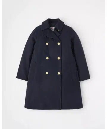 트래디셔널 웨더웨어 더블 브레스트 코트