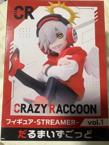 새상품 달마이즈갓 gigo 한정판 Crazy Raccoon 피규어
