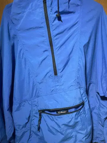 L.L.Bean 하프 지퍼 마운틴 후드티 파랑