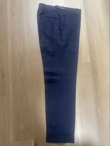 [ 새상품급 미사용 ] MACO 슬랙스 네이비 울 100%