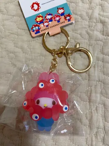 산리오 미야쿠미야쿠 클리어 키링 마이멜로디