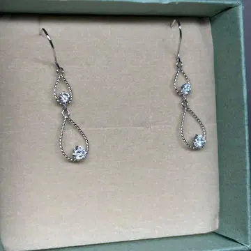 츠츠미 링 귀걸이 K10 WG