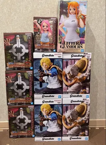 원피스 피규어 9개 세트