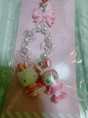 산리오 메조 피아노 콜라보 키링 키티