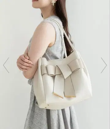 RANDA 리본 토트백 A4 대응