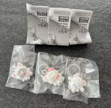 메지루시 액세서리 복슬복슬 스노우 키티